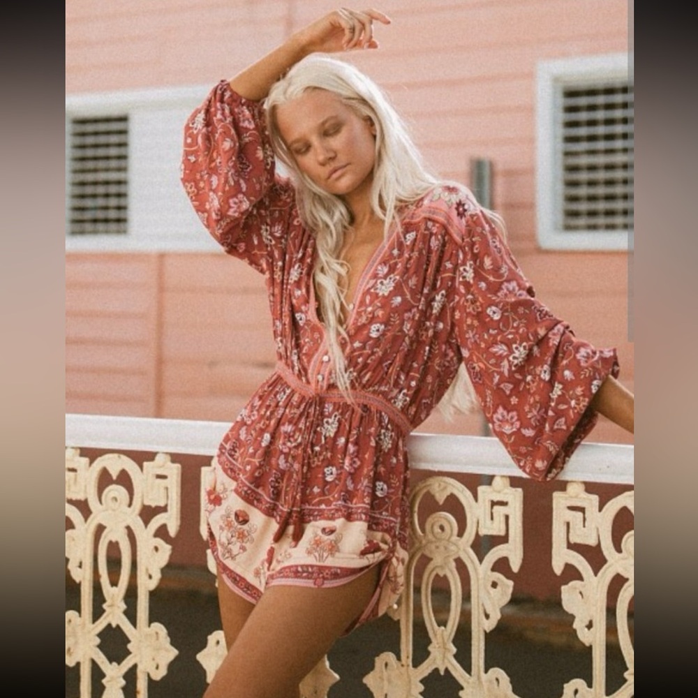Spell and the Gypsy Portobello Roads romper size XS - Picture 11 of 12